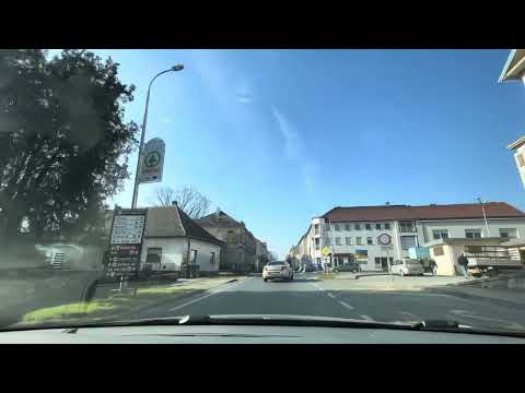 Driving Through Bjelovar: Scenic Route from Lidl to the Market