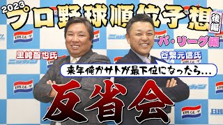 【シゲ＆サト】２０２３年順位予想反省会／パ･リーグ編【日刊スポーツ】