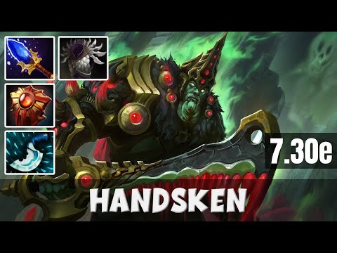 Handsken | Wraith King | Dota 2 Pro Gameplay - Patche 7.30e