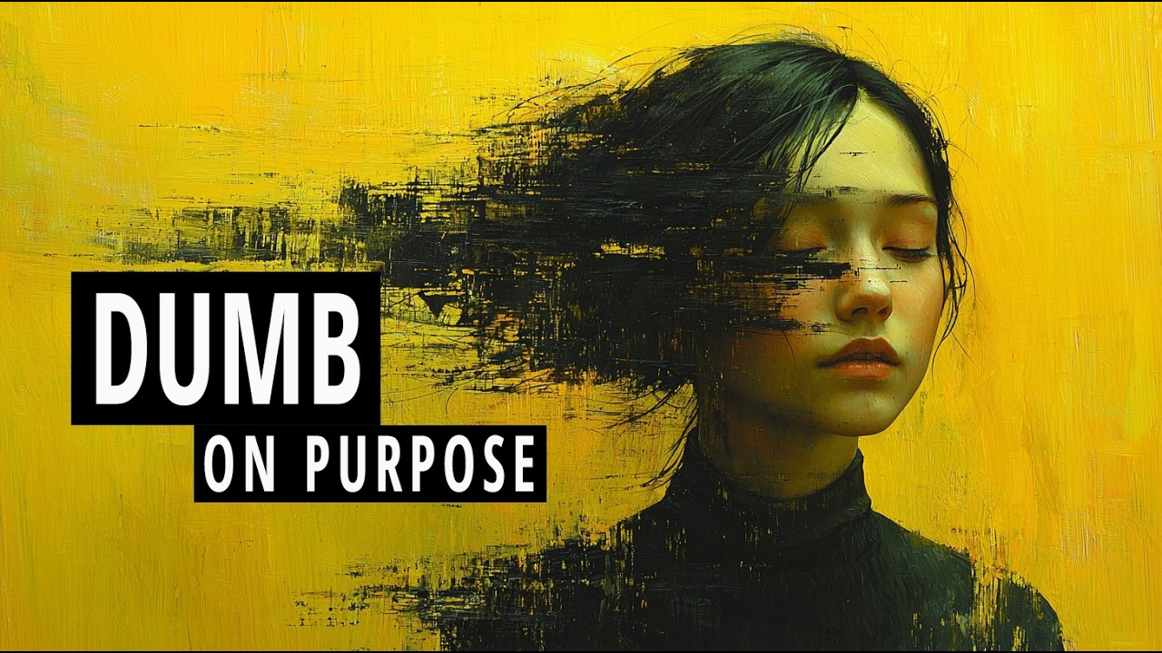 The ART of PLAYING DUMB | Schopenhauer's Secret Weapon