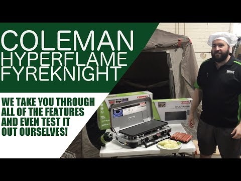 Coleman Hyperflame Fyreknight Cooking Demo & Review!