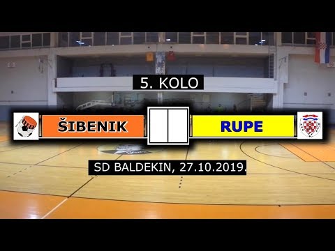 ŽMNL- 5. KOLO: ŠIBENIK - RUPE, 27.10.2019.