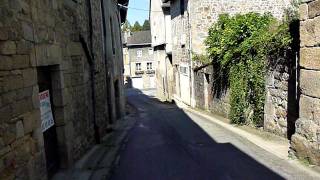 preview picture of video 'P1010307.MOV, Eymoutiers, Haute Vienne, Rue Mount a Chateau'