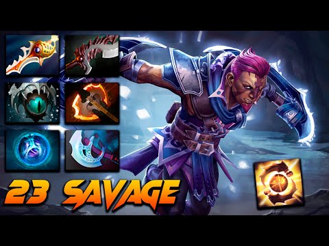 T1.23savage Savage Anti-Mage - Dota 2 Pro Gameplay [Watch & Learn]