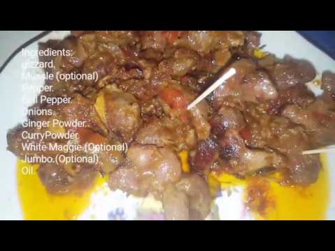 Spicy Gizzards (Highly Requested) |Sento's Kitchen