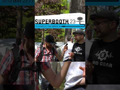 Chatting with AudioPilz at Superbooth (2023)