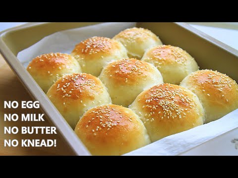 Everyone has potatoes at home! No-knead & eggless potato bread recipe, super soft and delicious!