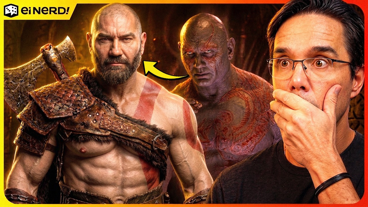 DAVE BAUTISTA SERÁ O NOVO KRATOS!