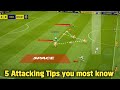 5 Quick Counter attacking tips You most know |efootball 2023 beautiful Tiki-Taka