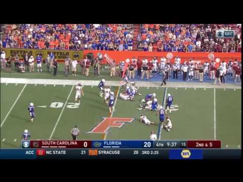 2016 USC vs Florida - Rod Talley 6 Yd Run