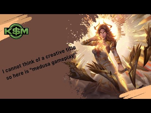 I played Medusa in a high Elo ranked Joust - SMITE Gameplay