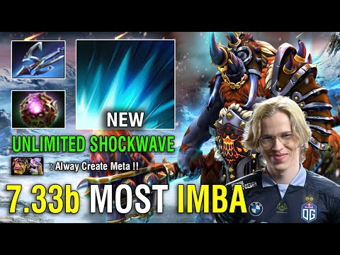NEW META MID TOPSON [Magnus] Harpoon + Octarine Core Unlimited Shockwave Dota 2 Pro 7.33B