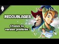 Redoublages Disney PETER PAN 1953 Vs 1992