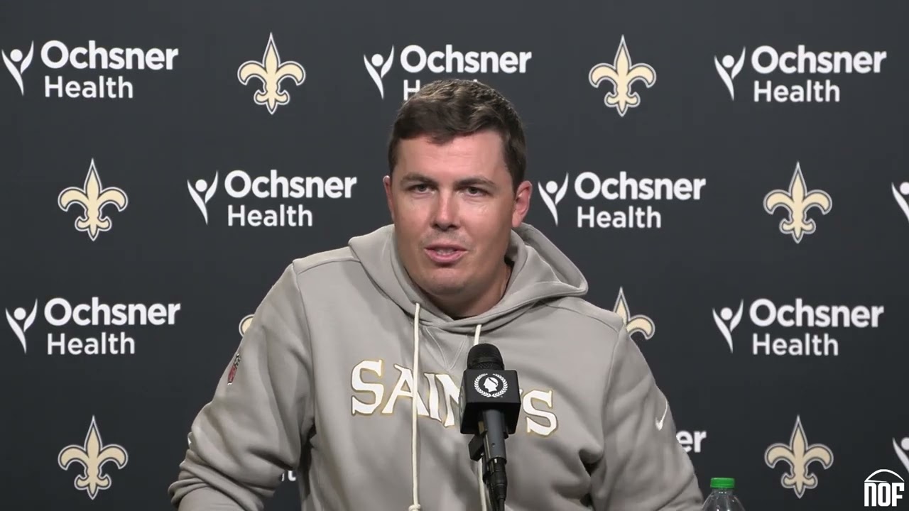 Saints HC Kellen Moore announces four players on IR, four more OUT and updates Chris Olave's status