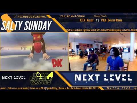 SS171 [Wii U] - NXLV | Russky (Luigi/Diddy Kong) vs PBLK | Benson Obama (Mario) - Grand Finals Set