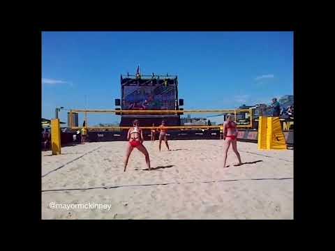 AVP NYC Open - Kerri Walsh Jennings Teamed With April Ross