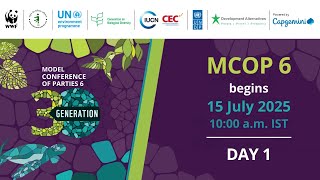 Model Conference of Parties 6 | MCOP DAY 1