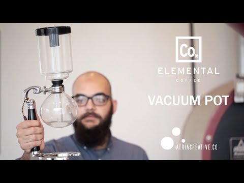 How to brew vacuum pot coffee