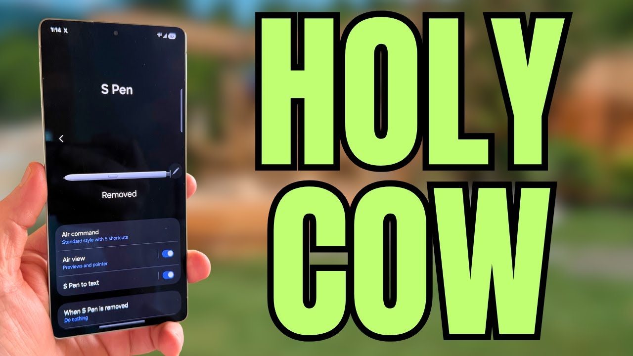 Galaxy S25 Ultra Bluetooth S Pen With Air Actions Is Making A Return! (Or Is It?)