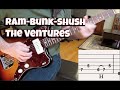 Ram-Bunk-Shush (Ventures cover with tabs!)