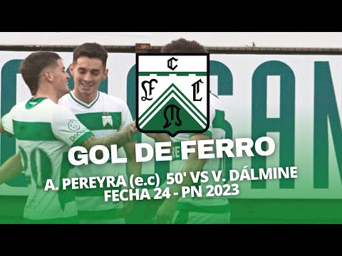 Gol de Ferro: A. Pereyra [e.c] (50') Ferro 3 Villa Dálmine 0 - Fecha 24 PN 2023