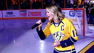 Gotta Hear It: Carrie Underwood belts out anthem in Nashville