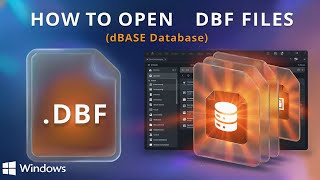 How to Open DBF Files (Microsoft Excel)