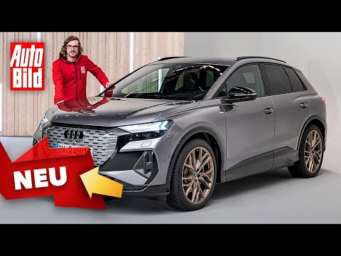 Audi Q4 e-tron (2021) | Erster Check im neuen E-SUV | Sitzprobe mit Andreas Huber