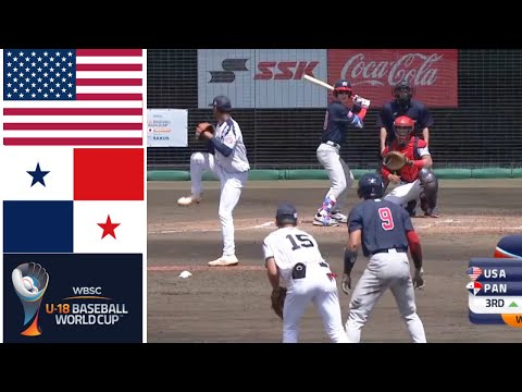 USA vs Panama Highlights | U18 Baseball World Cup 2025