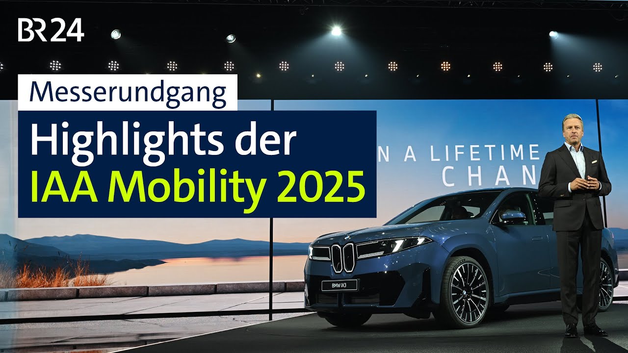 Messerundgang: Highlights der IAA Mobility 2025 | BR24