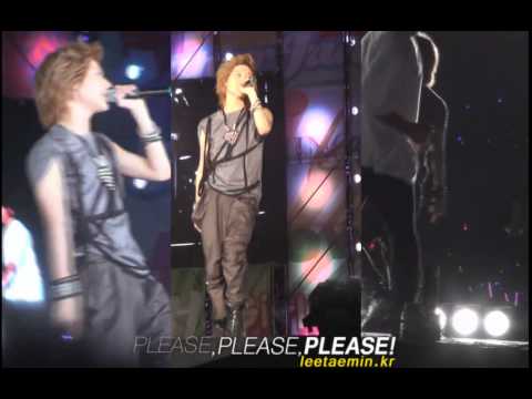 100821 Taemin Up&Down (3 angle fancam) @ SMTown Live [Super HD]