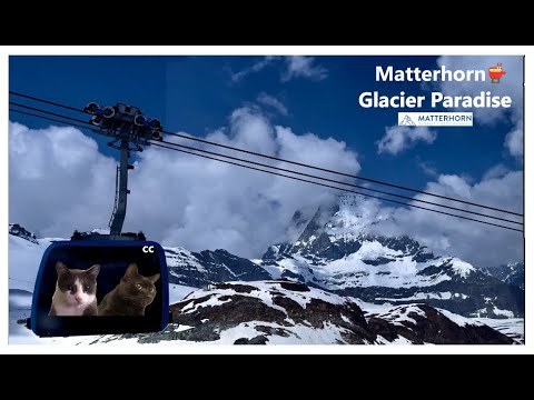 🇨🇭Trying Amazing Matterhorn Glacier Ride |122 USD, 40 mins to Paradise 🚡 Climbing to the Clouds ⛅✨