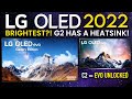 LG OLED 2022 TV Lineup G2 Brightness Booster CES 2022