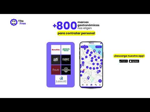 La app para encontrar empleo gastronomico