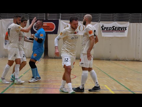 HIGHLIGHT: 5.kolo NFE: Pinerola 1994 FA BRATISLAVA - Futsal Team LEVICE