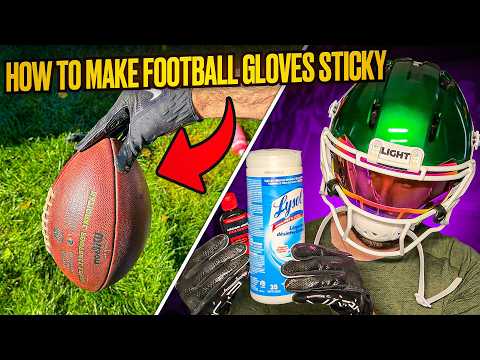 Top 5 Ways to Make Football Gloves *STICKY*
