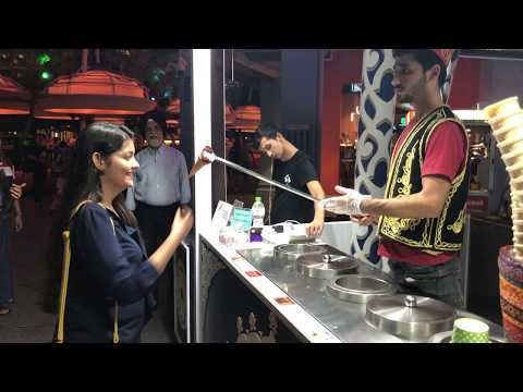 Turkish ice cream | All scream for ice cream singapore |  clarkeque | turkishicecream funny tricks