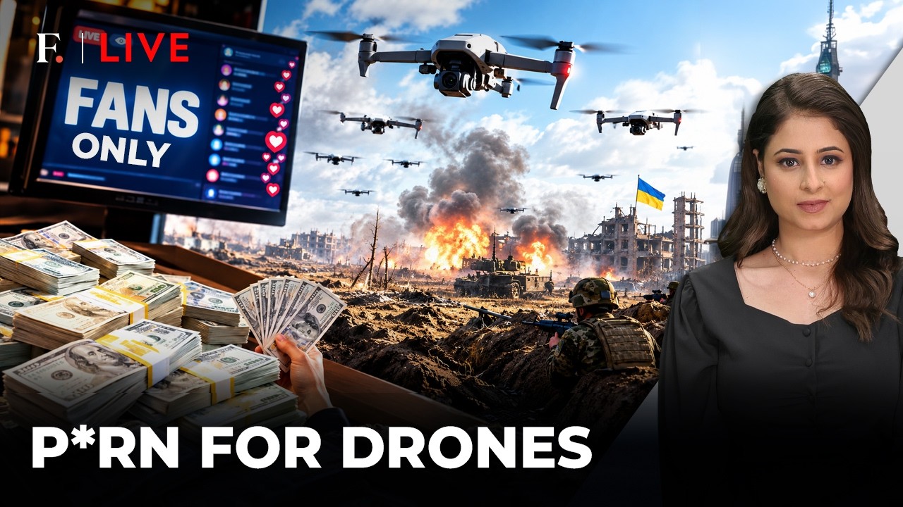 Ukraine's 'P*rn War' Plan: $25 Mn Tax Windfall to Fund 30K Drones Against Russia | Firstpost Live
