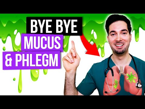 How to clear mucus from your lungs and throat with phlegm removal