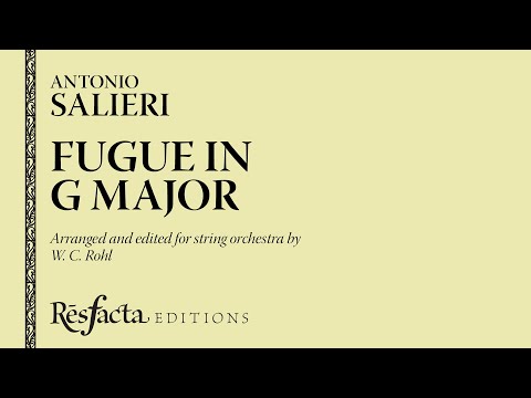 Fugue in G Major by Antonio Salieri