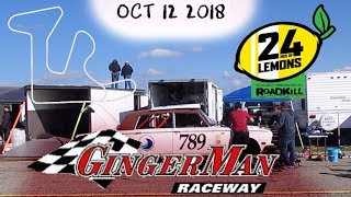 OCT 12-13: GingerMan 24 Hour Lemons