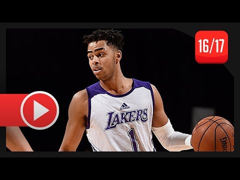 D'Angelo Russell Full SL Highlights vs 76ers (2016.07.09) - 22 Pts, Mamba Mentality, GAME-WINNER!