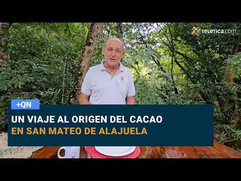 Un viaje al origen del cacao en San Mateo de Alajuela