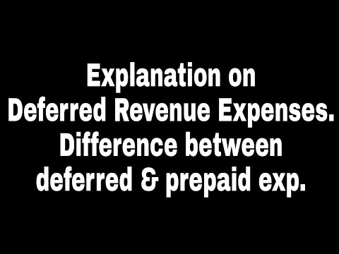 Deferred Revenue Expenditure