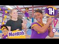 Meekah Learns Gymnastics With Shawn Johnson MEEKAH SPECIAL Educational Videos For Kids