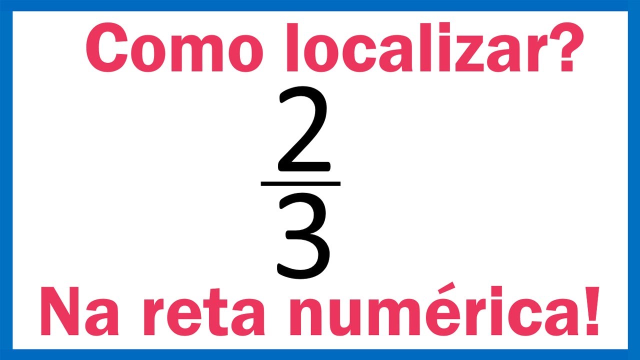 Como localizar números racionais na reta numérica