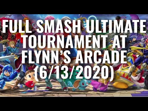 Super Smash Bros. Ultimate Tournament at Flynn's Arcade in Margate, FL (06/13/2020)
