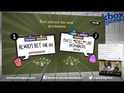 9.25.15 - We play Bomb Corp (from Jackbox Party Pack 2) and Drawful
