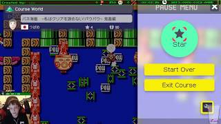 Super Mario Maker - Hard/Dumb SMB3 water levels for Team 0%