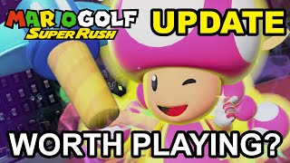 Mario Golf Super Rush Update DLC - Toadette, New Donk City - Is It Worth Playing?